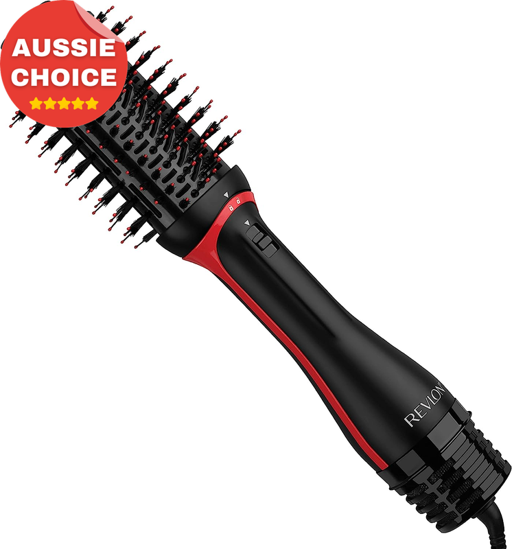 One Step Volumizer 2.0 Blowout Brush Hair Dryer Hot Air Brush Black