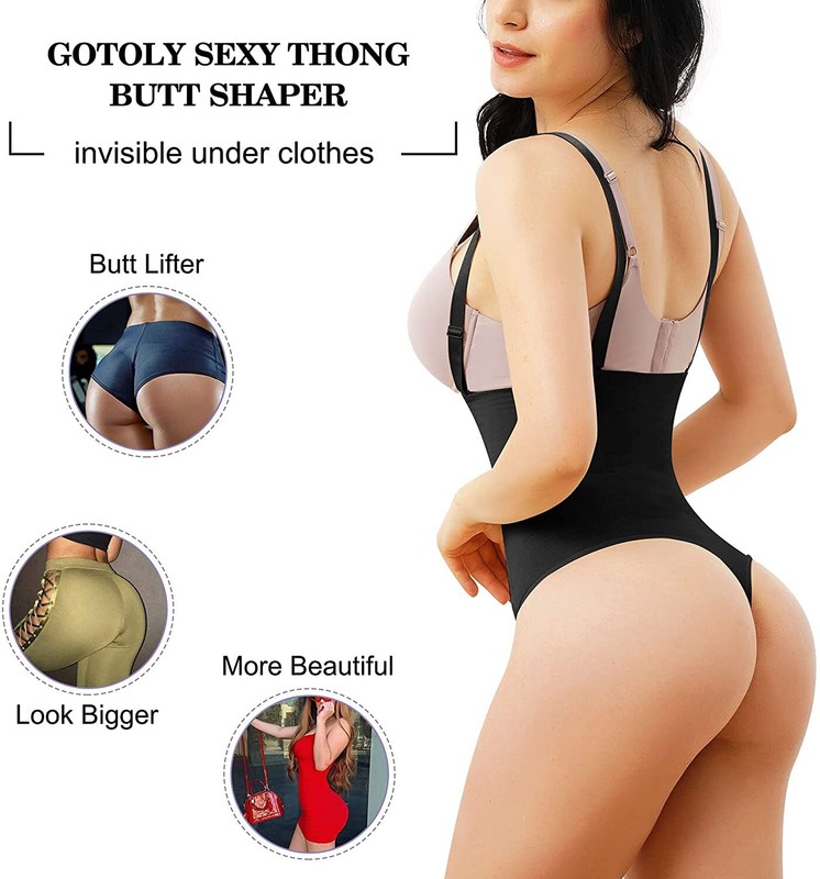 Fajas Colombianas Reductoras Post Surgery Hilo Thong Body Shaper Levanta Cola US