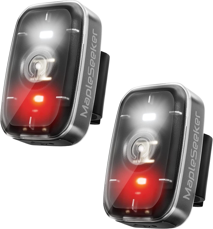 LED Safety Light Clip On Strobe Running Lights For Runners Bike Tail Light NEW