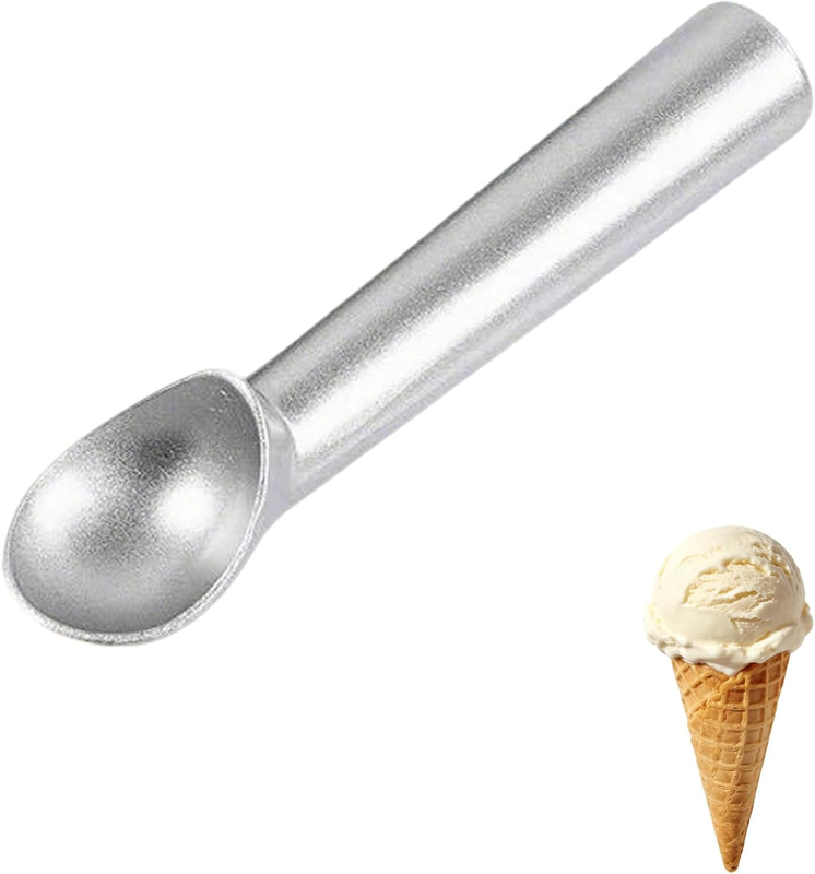 Ice Cream Scoop, anti Freeze Non Stick Scooper with Polished Finish, Effortless