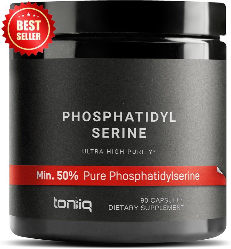Phosphatidylserine Soy Free Supplement Highest Purity 50% Veggie Formula US