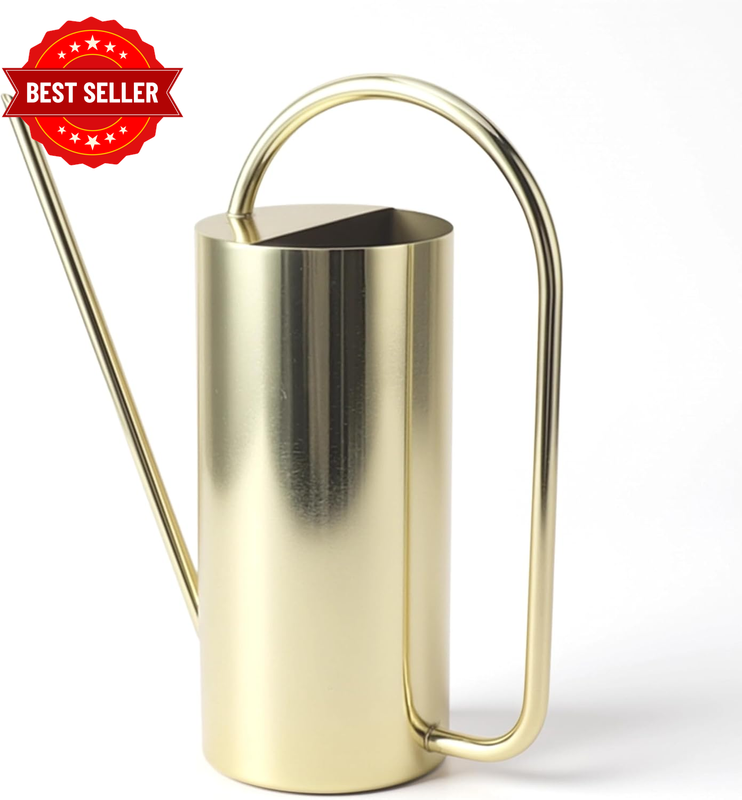 Plants Watering Can Long Spout, 1500Ml Large Capacity Watering Kettle, Stainless