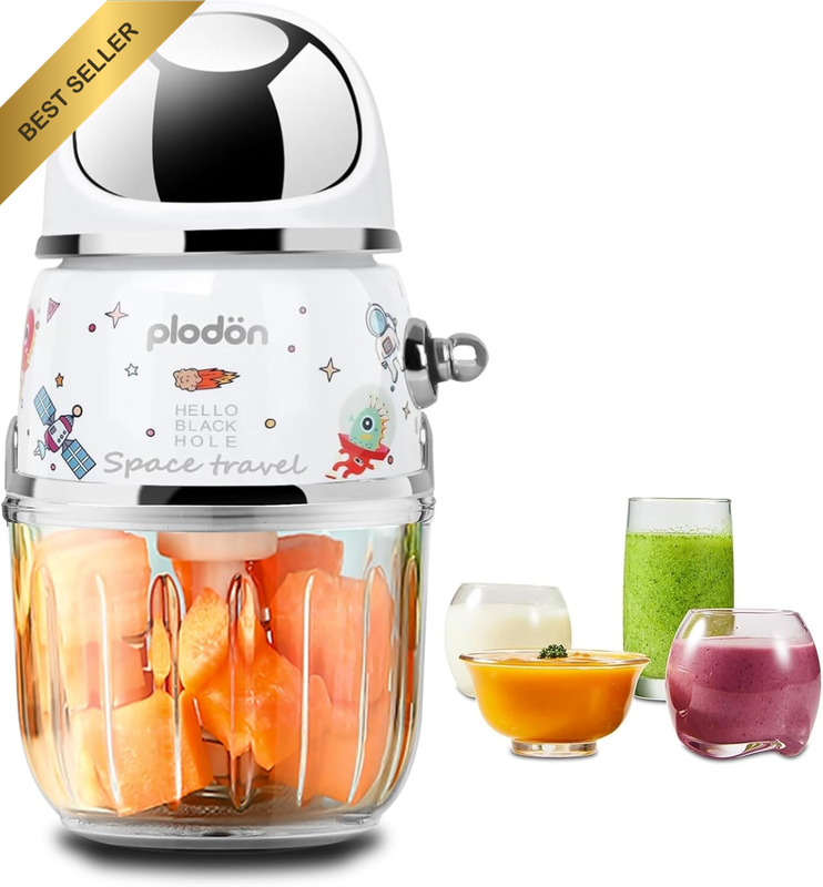Baby Food Maker Mini Cute and Small Food Processor Puree Blender Grinder Chopper