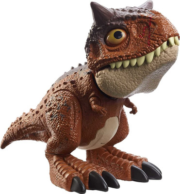 Jurassic World Toys Camp Cretaceous Action Figure, Chompin  Carnotaurus Toro Din