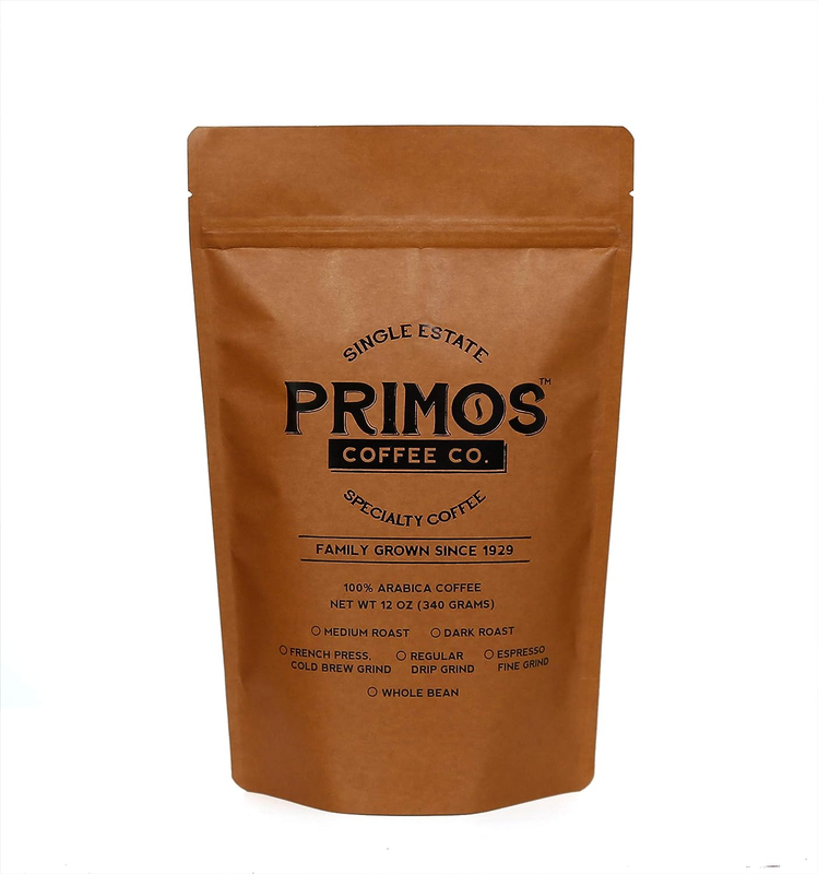 French Press Specialty Coffee, Coarse Ground, Primos Coffee 