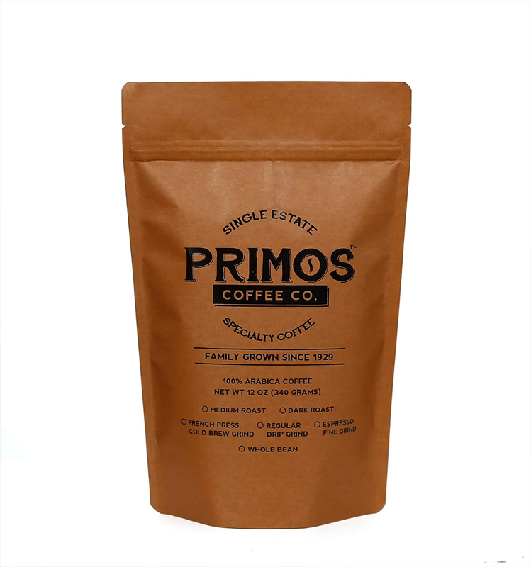French Press Specialty Coffee Coarse Ground Primos Coffee Co