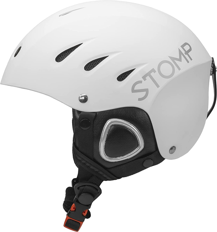 Ing Snow Sports Helmet With Build-in Pocket In Ear Pads