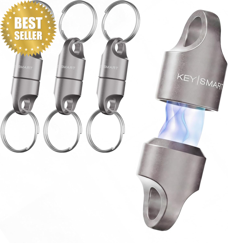 Magconnect Magnetic Key Holder for Purse, Key Chains for Car Keys - Detachable K