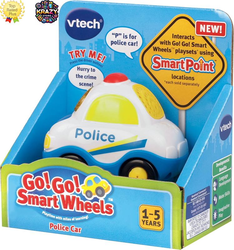Vroom into Action with the VTECH Go! Go! Smart Wheels Police Car
