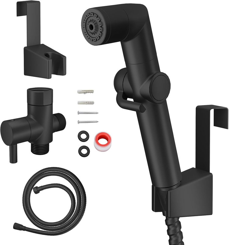 Handheld Bidet Sprayer for Toilet, Baby Cloth Diaper Sprayer, Bidet Shattaf Toil