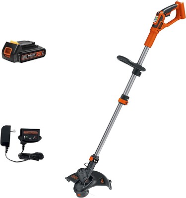BLACK+DECKER 40V MAX* String Trimmer, 13-Inch - LST136 w/ BATTERY