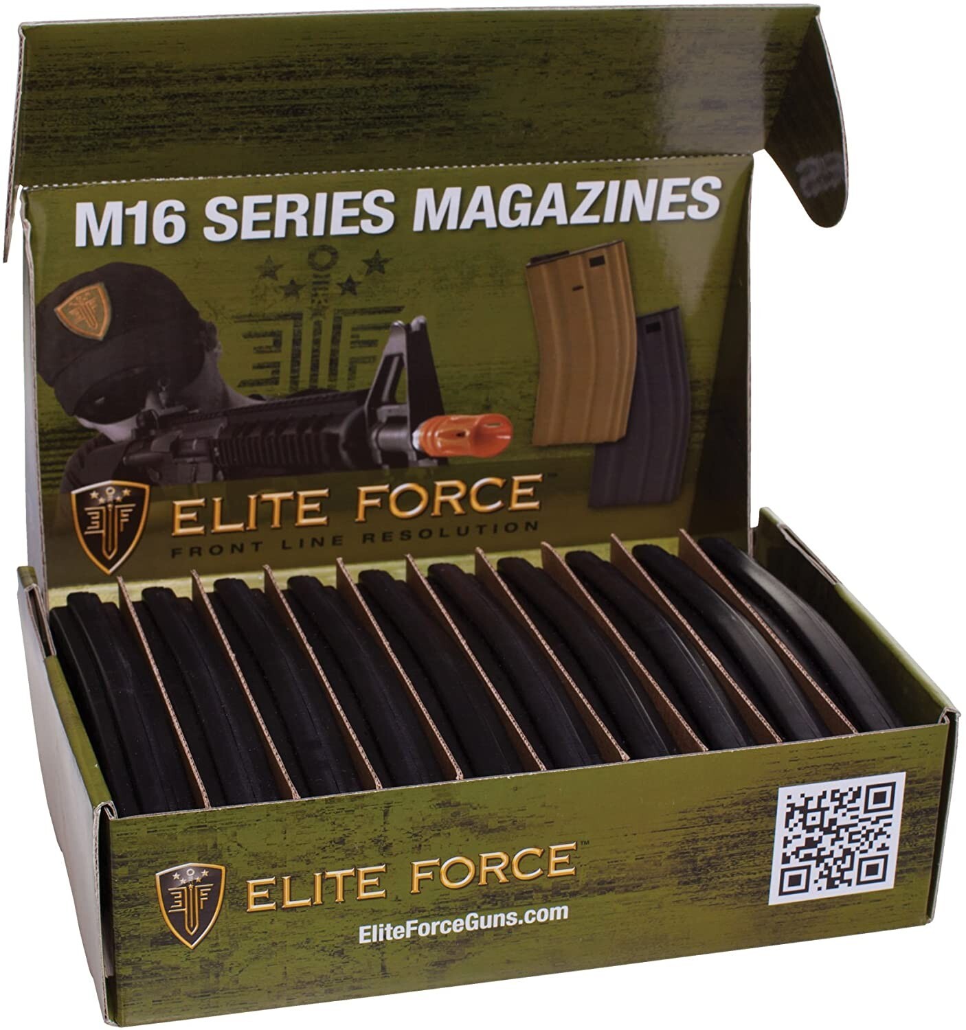 トイガン M16 series Magazine BOX SET 10pieces トイガン M16 series Magazine BOX SET 10pieces M16 120 Rounds