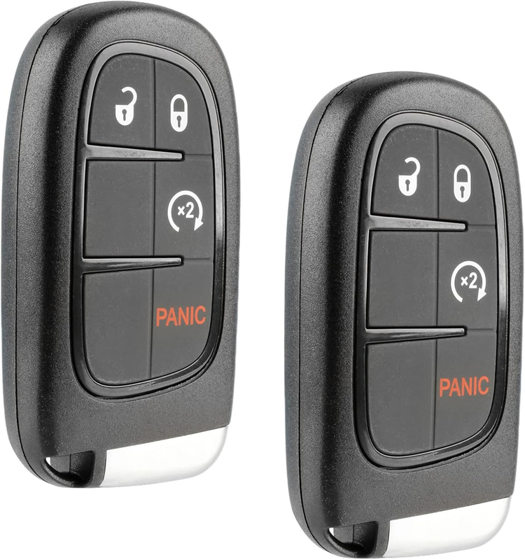 2 Key fits Ram 2013 2014 2015 2016 2017 2018 Smart Keyless Entry Remote Fob