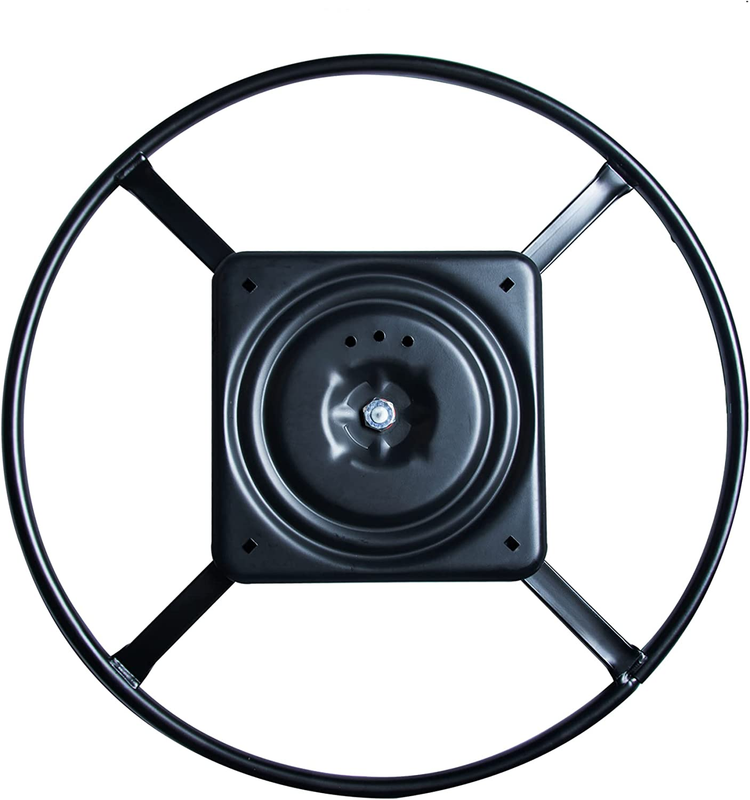 24” Recliner Chair Sofa Ring Base Swivel Replacement with 10 Inch Plate (24Inch)