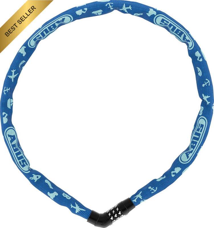 Steel-O-Chain 4804C Symbols - Combination Lock for Children'S Bikes -  Security
