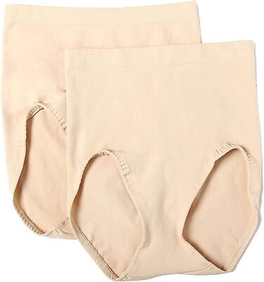 Bali Women s Shaping Ultra Firm Control Seamless Shapewear Brief Fajas 2-Pack DF