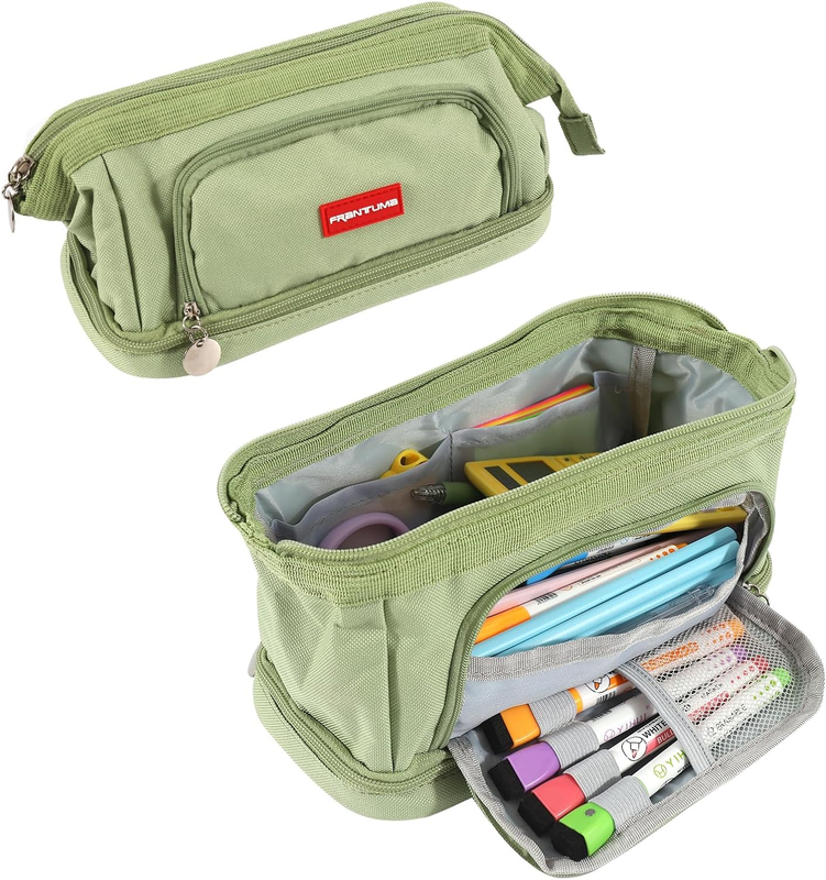 Case Organizer Carrying Makeup High Capacity Pen Holder Storage Bag