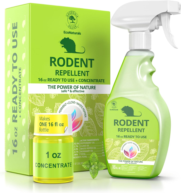 Spray, Non-toxic Rat Repellent To Repel Mice And Rats