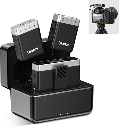 Ulanzi AM18 Wireless Lavalier Microphone System U-Mic 2