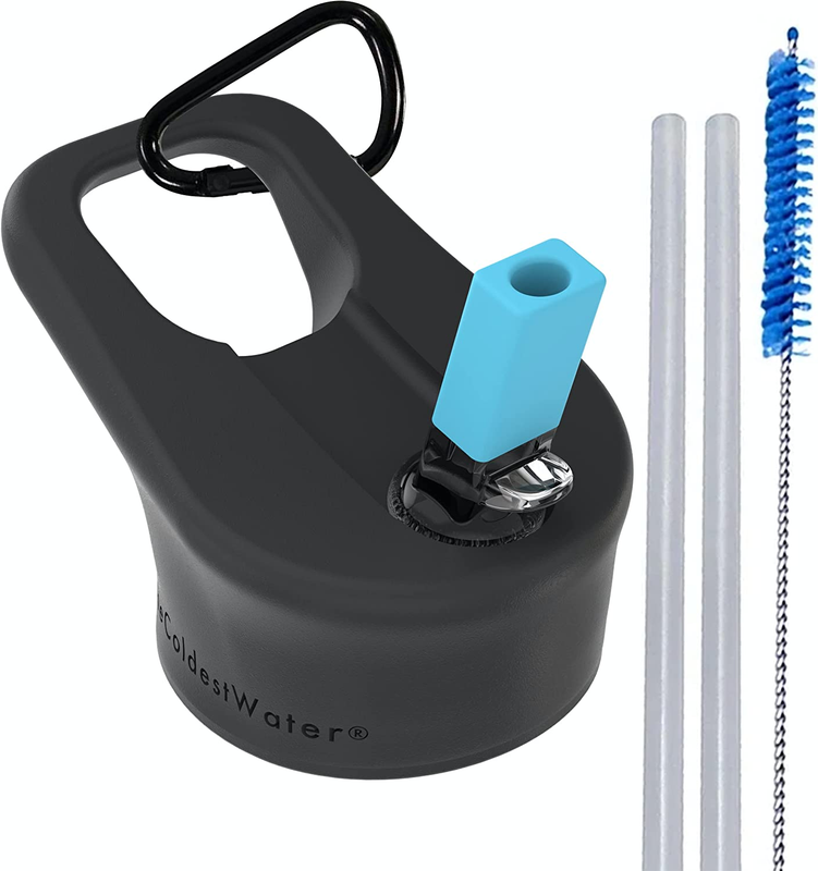 The Coldest Water Insulated Wide Mouth Size 2.0 - Hydro Sports Straw Cap Flip To