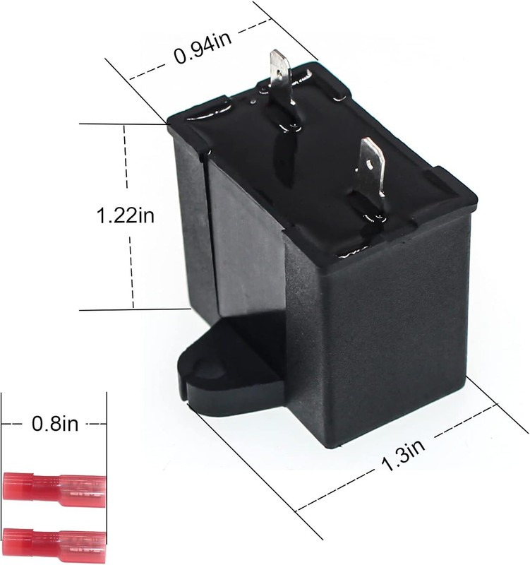 2319792 W10448874 W10197428 W10189190 297237702 Tsd2 Refrigerator Start Relay De