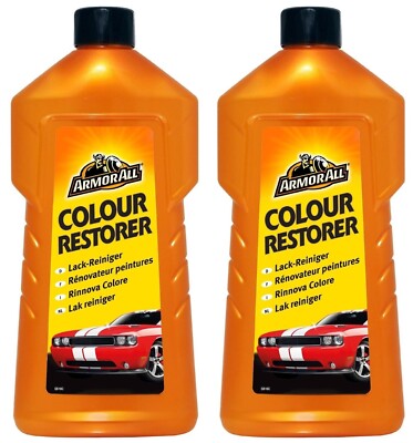 2x PACK Armor All Ultra Lack-Reiniger Colour Restorer Auto-Politur Lack-Pflege