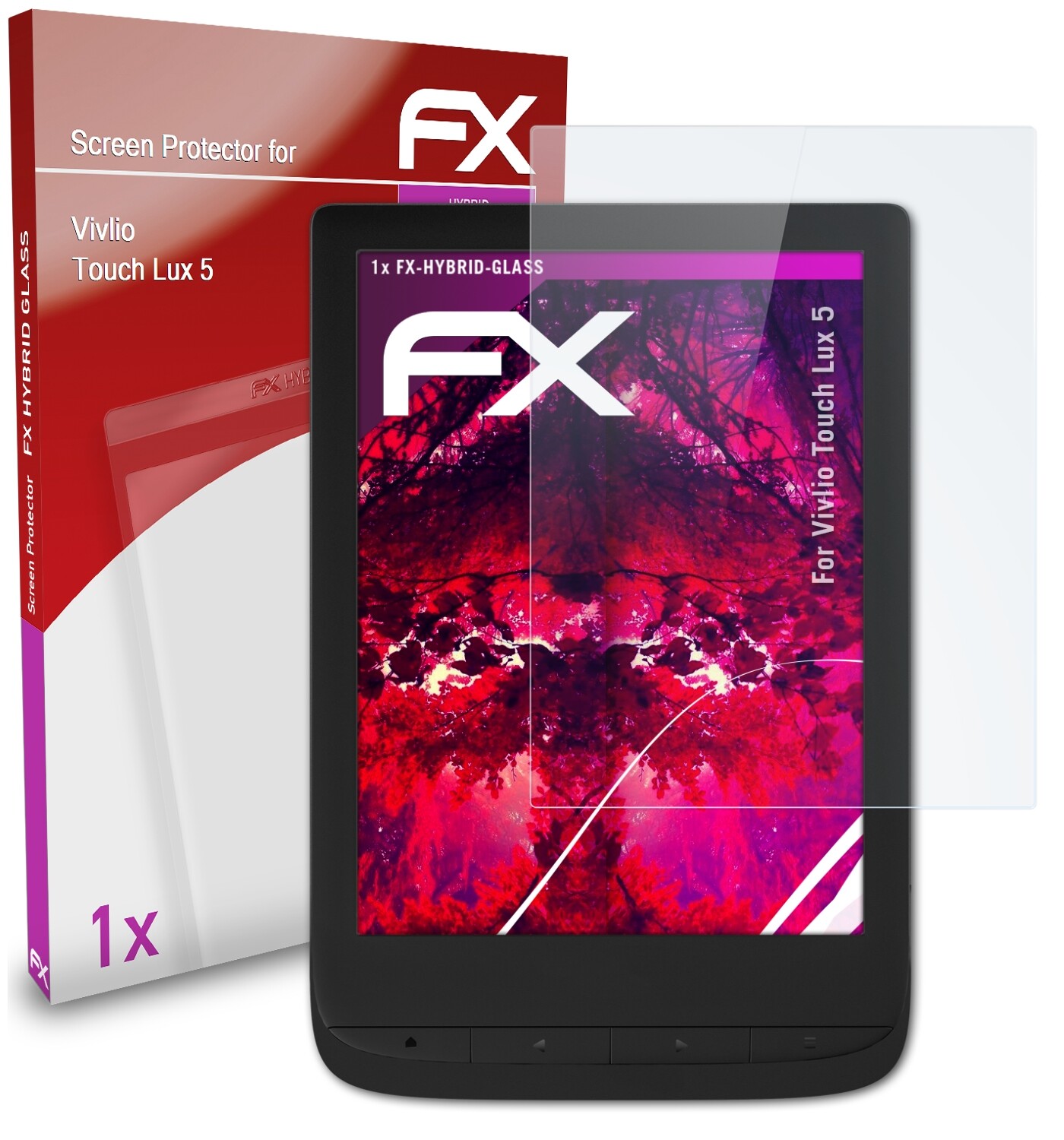 AtFoliX Protection Écran Film De Verre En Plastique Compatible Avec Wiko Jerry Verre Film Protecteur, 9H