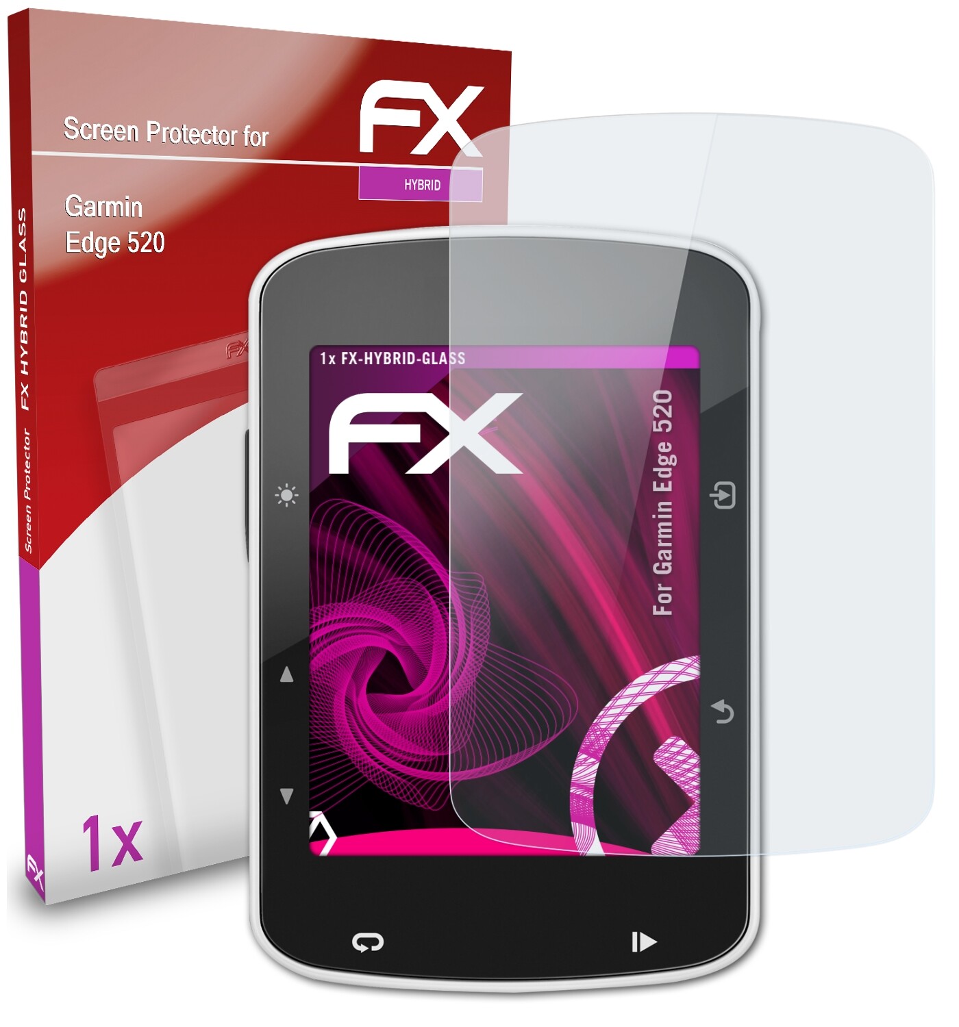 atFoliX Pellicola Vetro per Garmin Edge 520 9H Armatura di protezione | eBay