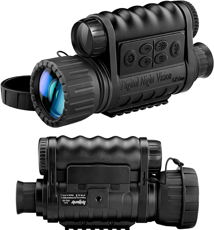 Monocular For Adults,true Ir Illuminator For Complete Darkn