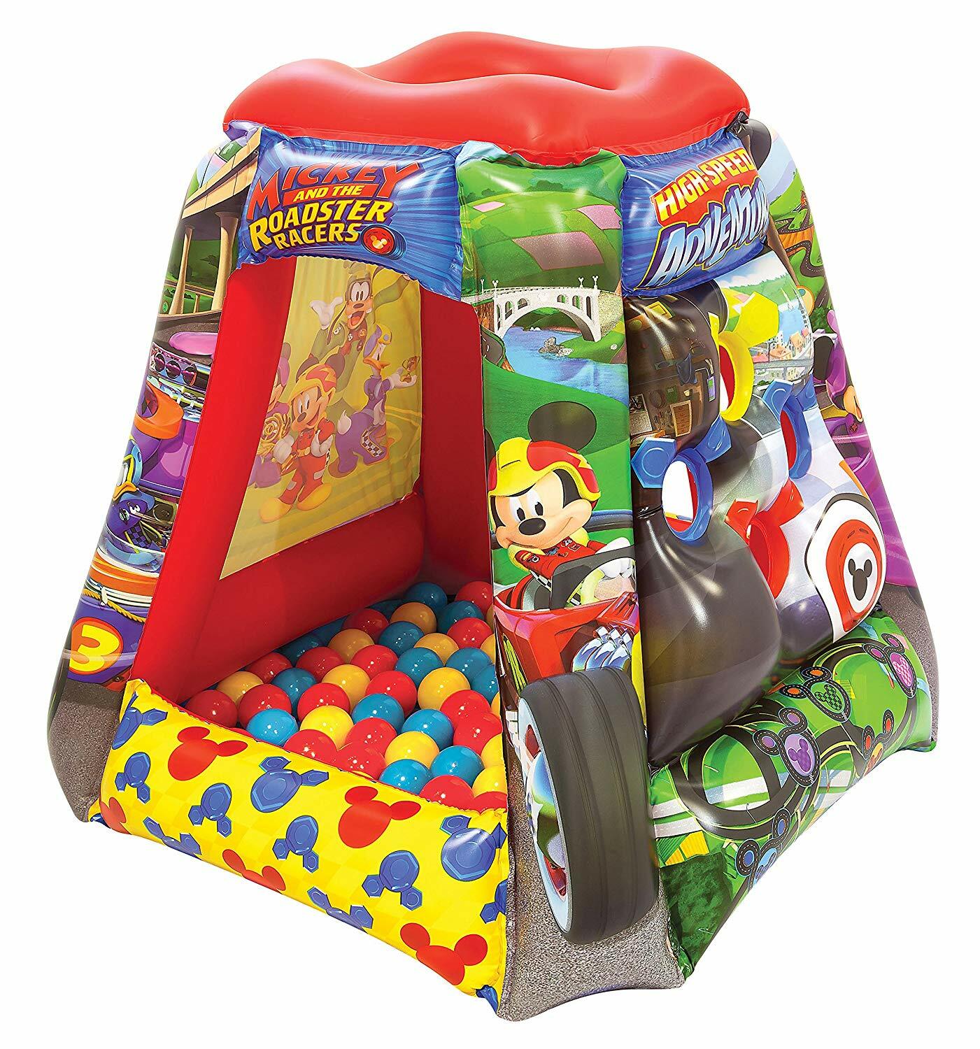 Disney Mickey Mouse and the Roadster Racers Play Ball Pit Playland - Toddler Toy