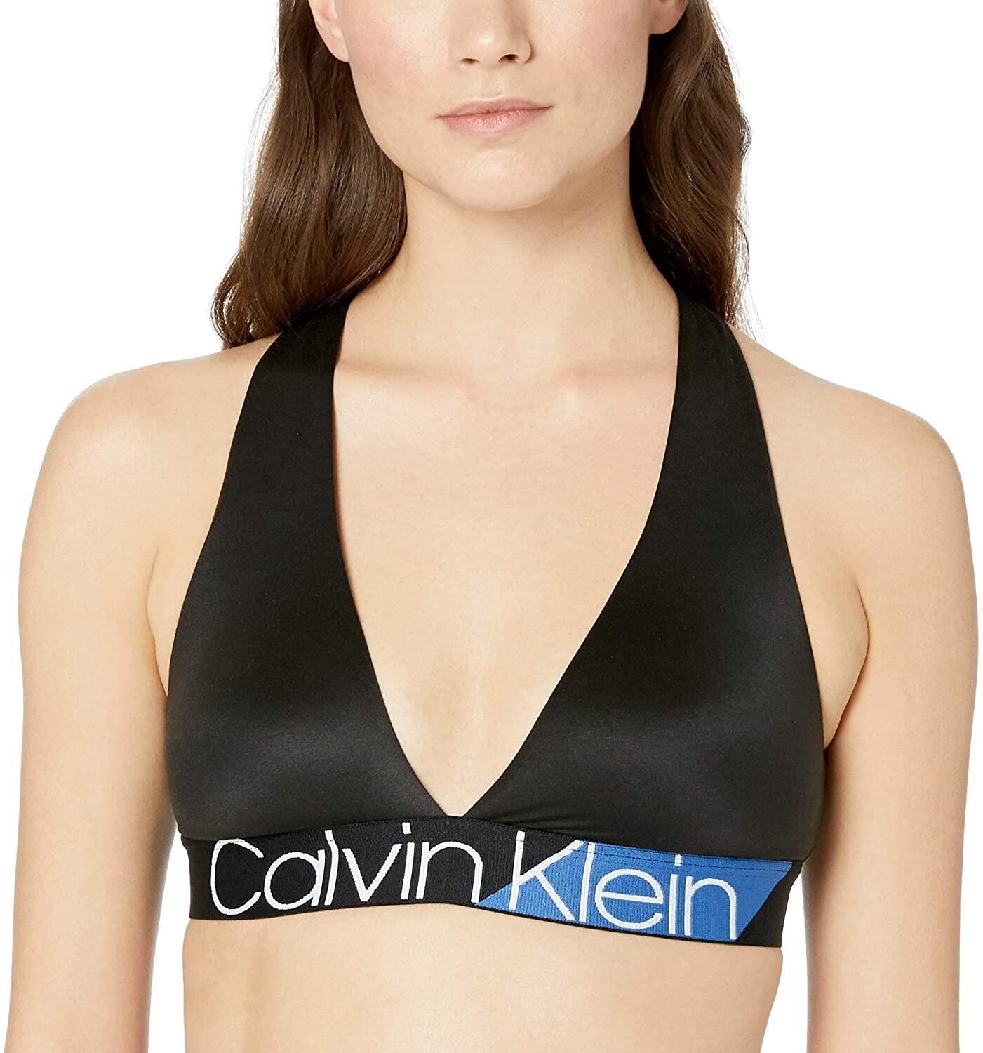 Calvin Klein Women's 184406 Chevron Unlined Bralette Bra Underwear Size S