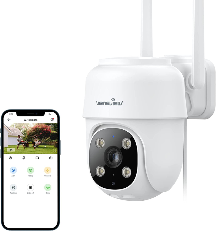 Wireless Outdoor-2.4g Wifi Home Via Remote Control Phone App