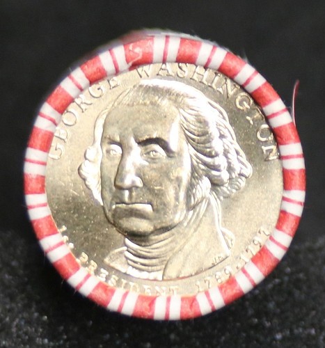 2007 George Washington Presidential Dollar Roll ~ Look For Errors and Mint. #17