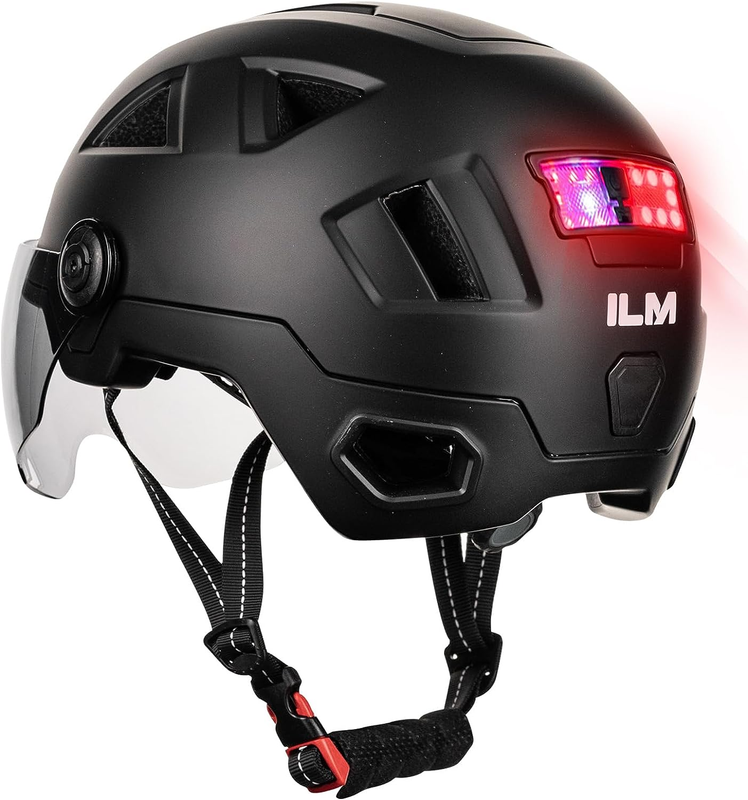 Smart Bike Helmet Bluetooth Optional Brake Warning LED Light Control NTA8776 CE