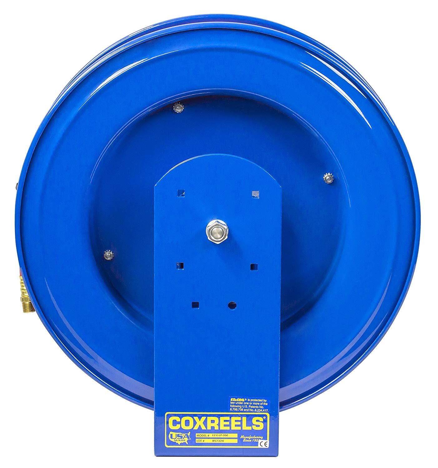 Coxreels EZ-E-LP-330 Safety Series Spring Rewind Hose Reel for air/water: 3/8