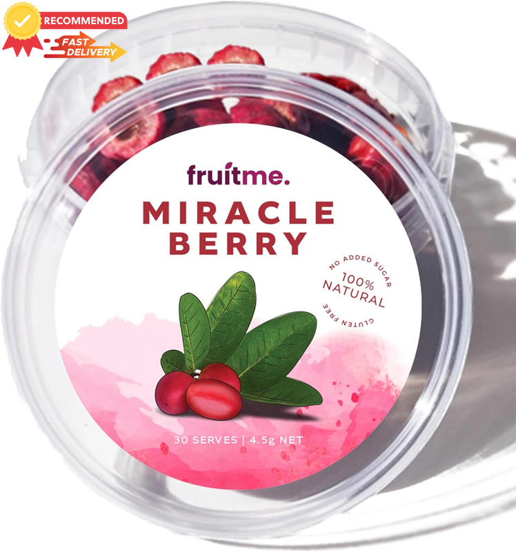 Miracle Berry Dried Fruit 30g - Sweeten Sour Foods, Taste Changing Magic Halves