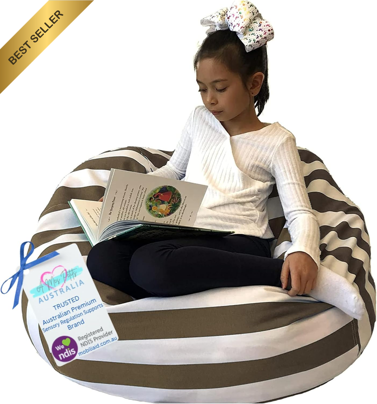 NDIS Provider Kids Bean Bag Cover – Turn Toy Clutter into a Cozy Seat! Sensory A