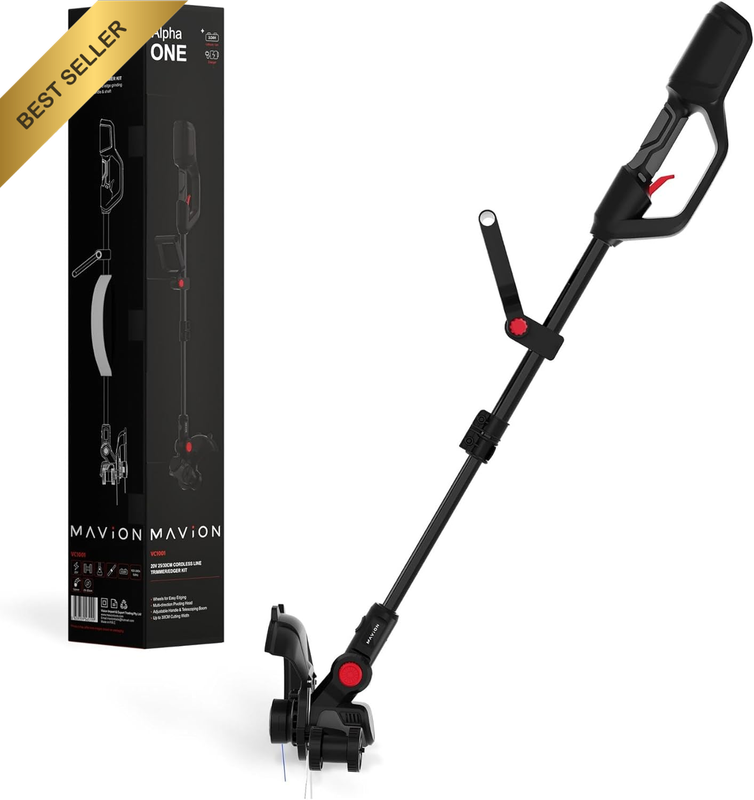 20V 3.0Ah 30Cm Cordless Lawn Grass Line Trimmer/Edger Kit (Battery & Charger Inc