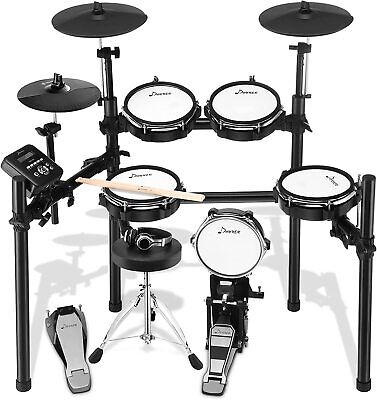  Donner DED-200 Electronic Drum Kit 8-Piece Electric Drum Set Christmas Gift