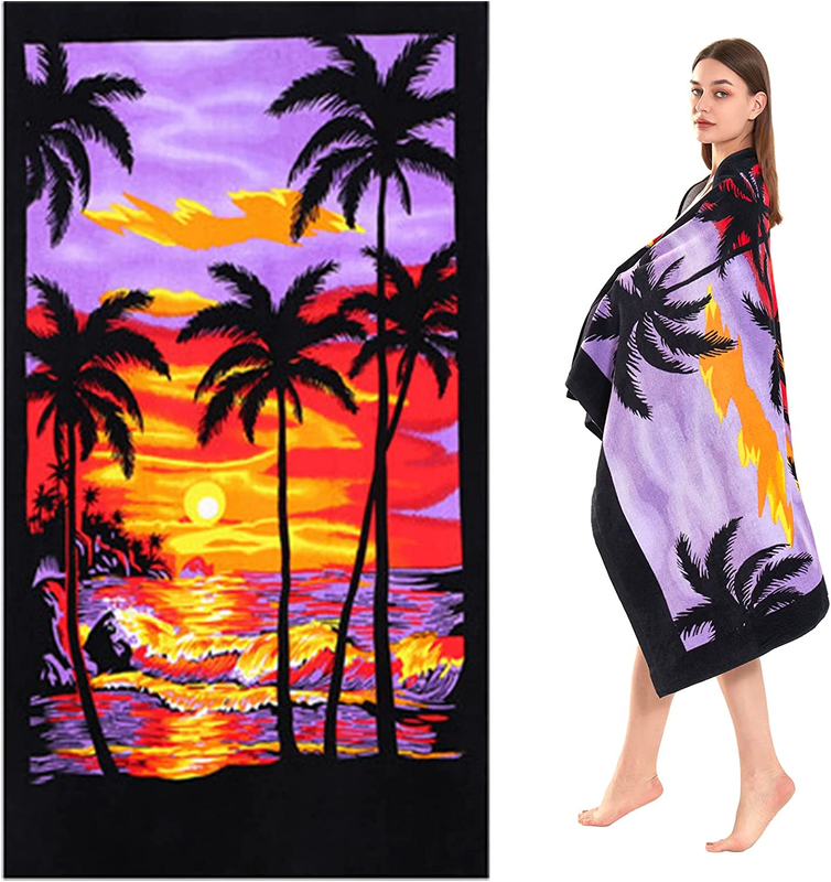 Cotton, Extra Large 40"x70" Thick Pool Towel High Absorben