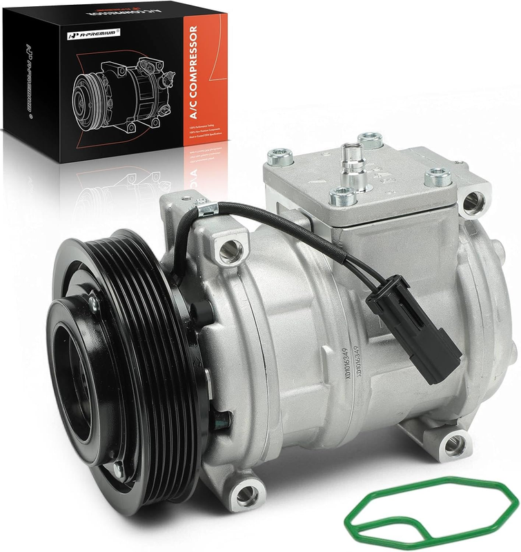 A/C Compressor w/Clutch for Dodge Grand Caravan Chrysler Voyager Jeep Wrangler