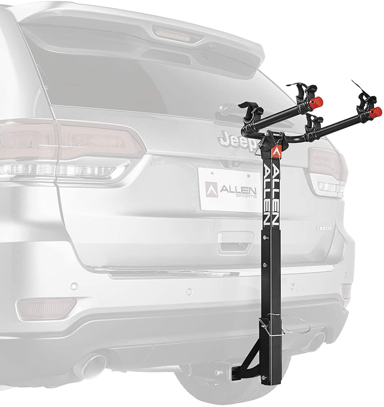 Allen Sports Deluxe 2-Bike Hitch Mount Rack , Silver/Black 5