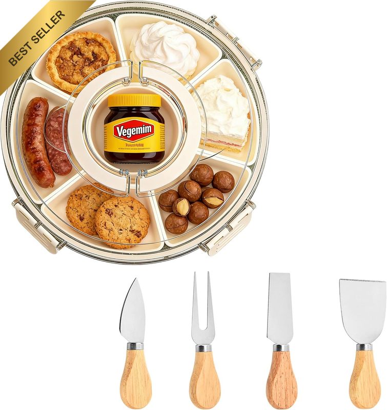 'Charcuterie Boards' Aussie Adventure-Proof Platter: All-In-One Portable Deli Bo