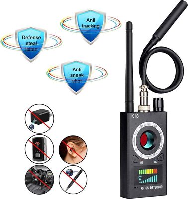 Hidden Camera Detectors Spy Cam Detector Security Alarm Systems Personal Safety