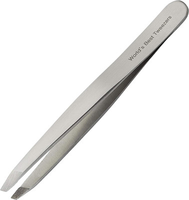 World'S Best Tweezers Diamond Tip Tweezer - Diamond Coated Slant Tip Precision E