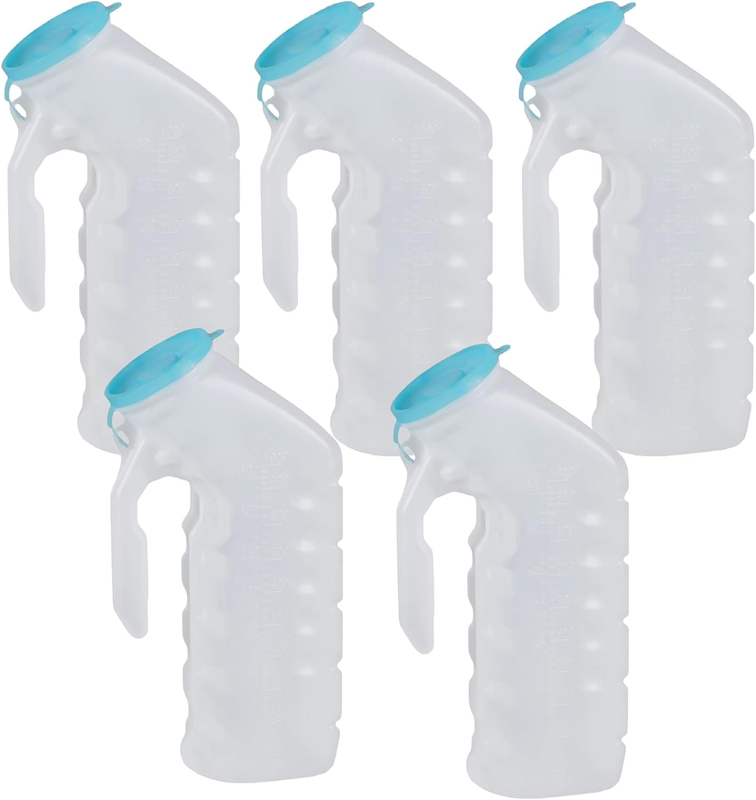 Male Urinal with Glow in the Dark Cover Portable Pee Bottles Used in Hospitals