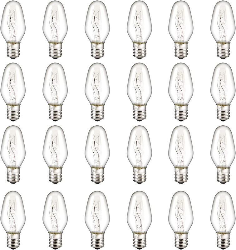 15watt Night Light Bulbs Dimmable E12 Candelabra Base