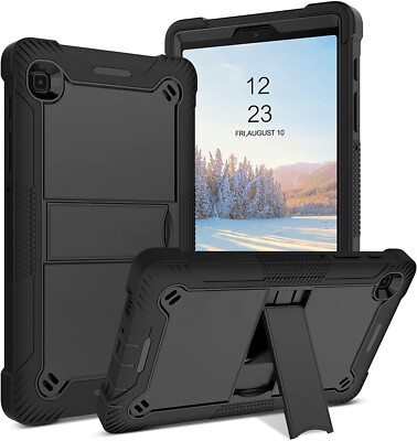 For Samsung Galaxy Tab A7 Lite 8.7'' 2021 Tablet Case Silicone Kickstand Cover