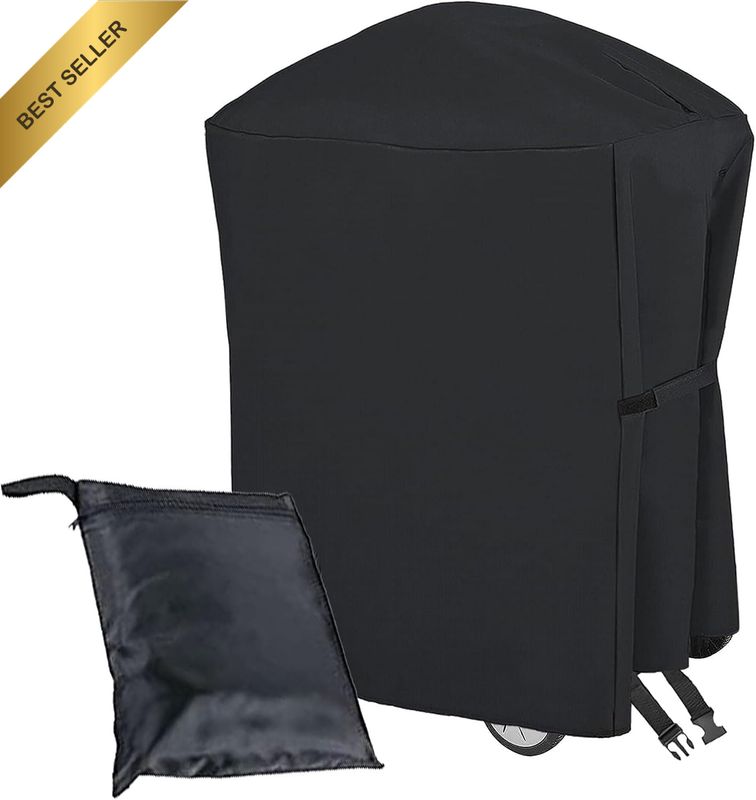 Extended BBQ Cover Outdoor Waterproof BBQ Grill Cover for Weber Q100 Q1000 Q1200