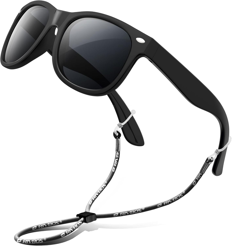 Kids Sunglasses Polarized UV Protection Flexible Rubber Glasse...